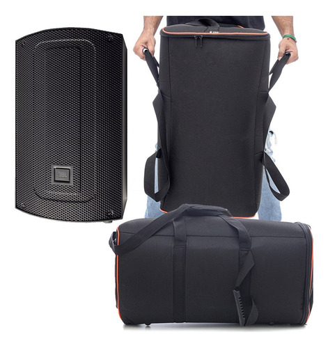 Kit 2 Case Bolsa Bag Capa P/ Jbl Max 15 Resistente Premium