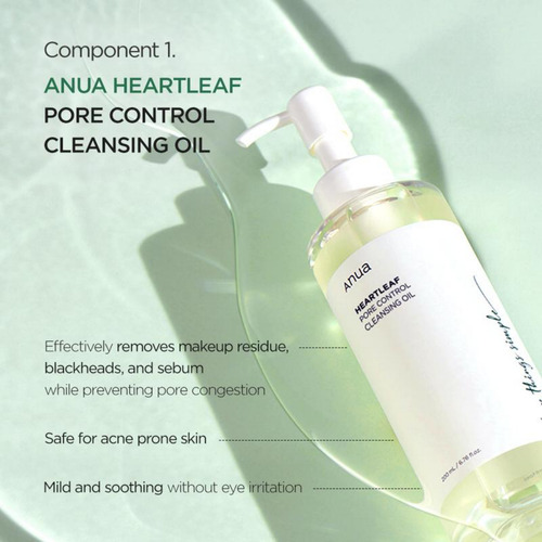 Set Limpiador Espumoso Limpiador Facial Coreano An-ua