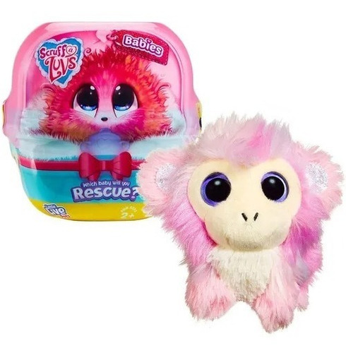 Imagen 1 de 6 de Peluche Mascota Bebés Sorpresa Scruff A Luvs