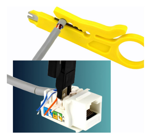 Alicate Crimpador Ethernet Rj45 Rj11 Rj12 Kit Desencapador
