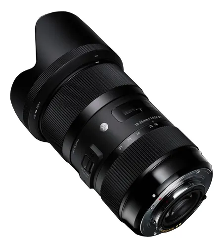 Lente Sigma 18-35 Mm F1.8 Art Dc Hsm Para Canon Con Filtro De 72 Mm