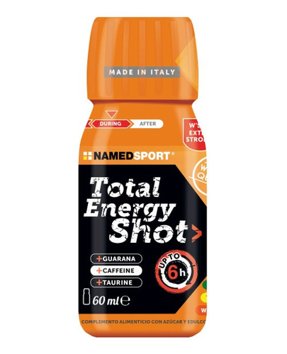 Total Energy Shot Orange - Named Sport 