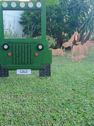 Alquiler De Animales En Madera Para Cumpleaños