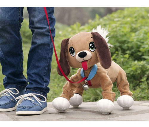 Perro Callejero De Peppy Pets, Color Marrón, No Necesita Pil
