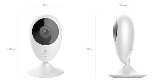 Imagen 4 de 9 de Camara Wifi Ezviz C2c 1080p Autoinstalable Interior