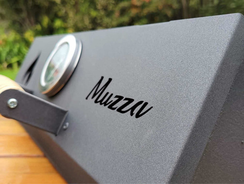 Imagen 5 de 10 de Horno Pizzero Portatil Muzza P/hornallas Acero Inoxidable