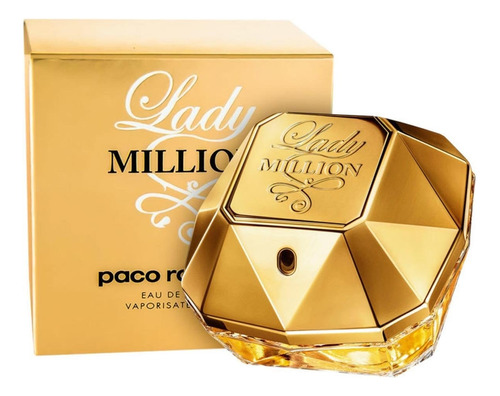 Lady Million Feminino Eau De Parfum  80ml 