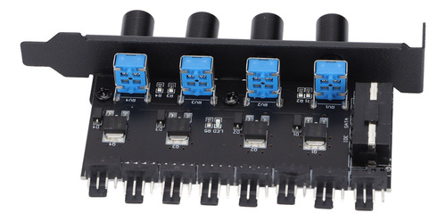 Acessórios De Computador: Fan Hub 12v, 4 Pinos, 8 Canais, 4