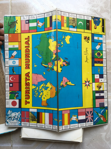 Antiguo Turista Mundial Birjan Juego De Mesa Original 90s (Usado)