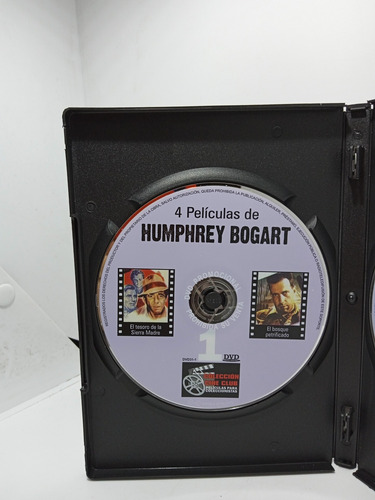 Imagen 4 de 6 de 4 Películas De Humphrey Bogart - Películas - Dvd - Coleccion