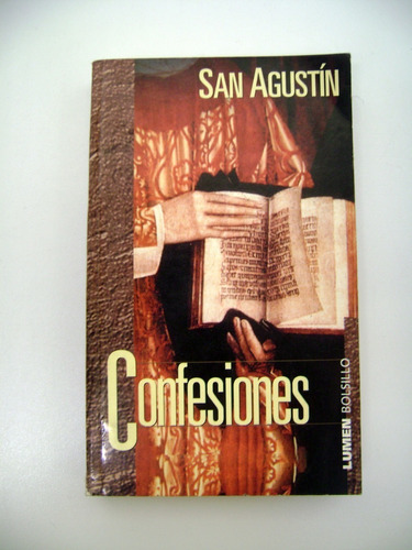 Confesiones San Agustin Usado Ok Papel Lumen Bolsillo Boedo