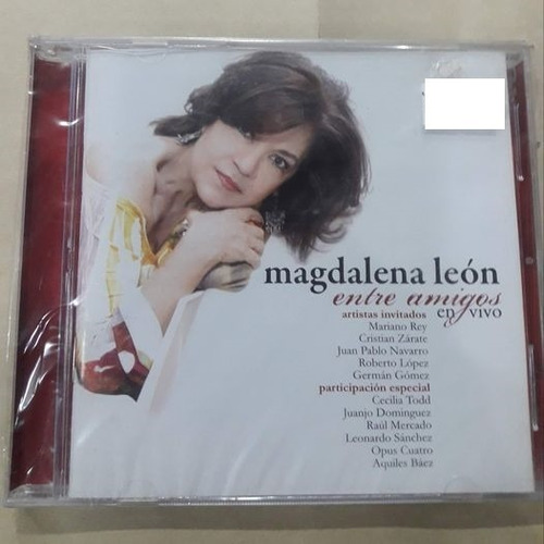 Leon Magdalena - Entre Amigos (en Vivo) -cd Nuevo Original