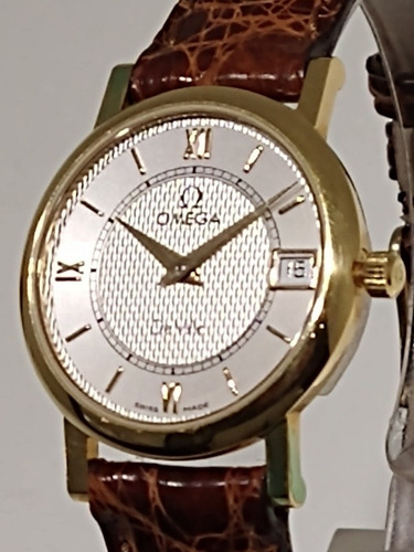 Relógio Omega De Ville Ouro Modelo 73803412 Novo