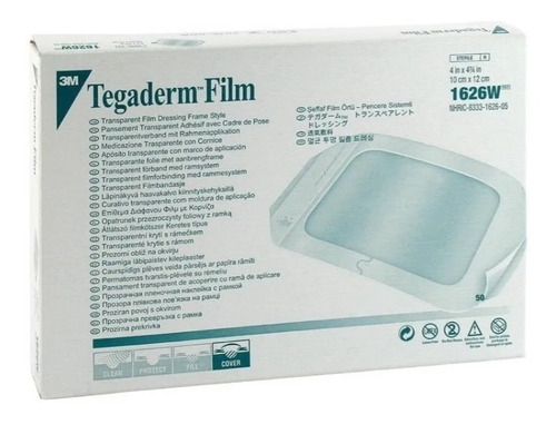 Aposito Parche Tegaderm Film Impermeable 3m 10x12cm X 10 Uds