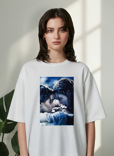 Remera Unisex Titanic Kate Winslet Leonardo Dicaprio Portada