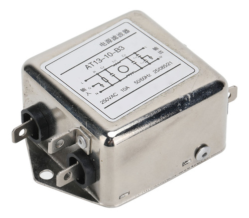 Filtro De Alimentación 250 Vac Emi Interferencia Electromagn