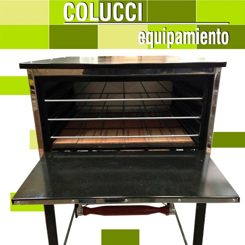 Horno Pizzero 12 Moldes Acero Inox Premium Cuotas