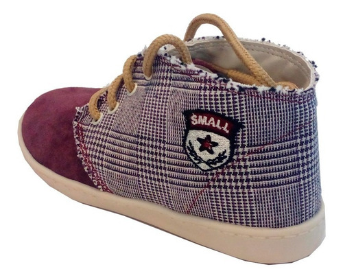 Imagen 6 de 10 de Zapatillas Botitas Niños Marca Small Modelo Nilsen (0836)