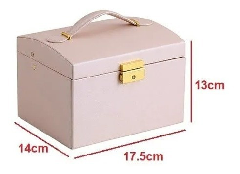 Imagen 2 de 5 de Joyero Caja De Joya Tipo Maleta Organizador Joyas