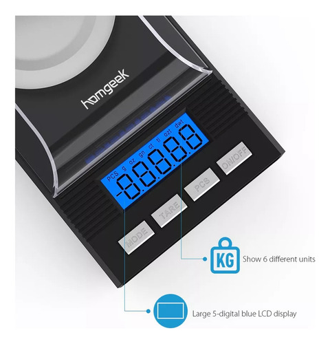 2025 Bascula Digital Gramera 0.001gr A 50 Gr Gramo Quimica