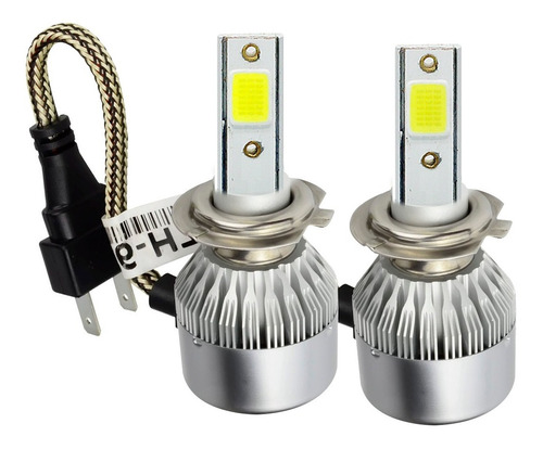 Kit Cree Led H7 H4 H3 H1 9005 Super White 40w 16000lm 6500k