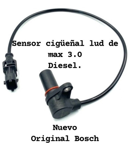 Sensor Posicion Cigueñal Luv D Max 3.0 Diesel Gasoil Bosh