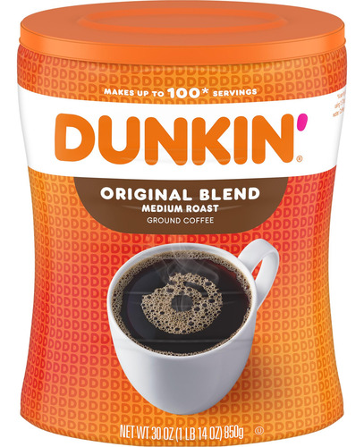 Café Molido Mezcla Original Dunkin Donuts 250g
