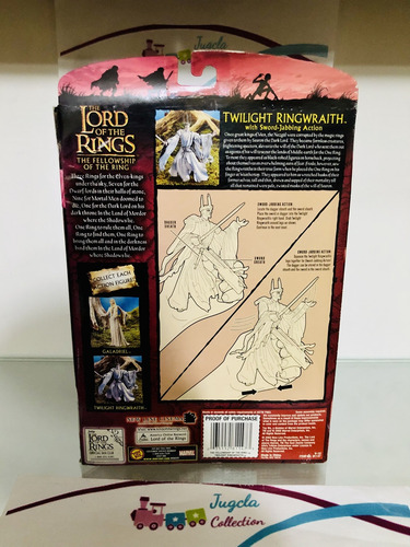 Lotr - Fotr - Twilight Ringwraith With Sword-jabbing Action (Usado)