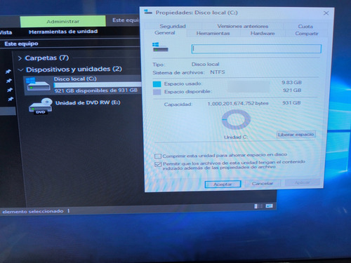 Hp Compaq 8200 Elite Ultra Slim Desktop 4gb Ram/1tb Hd