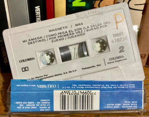 Cassette Musica Magneto - Más. Original De Colección (Usado)