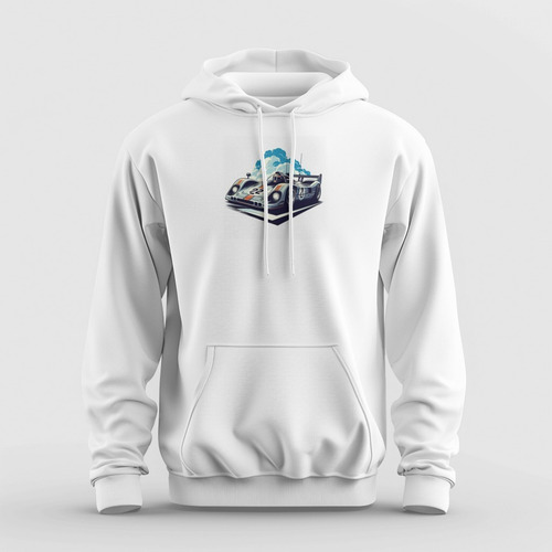 Sudadera Con Capucha Para Hombre Hoodie Blanca De Deportivo