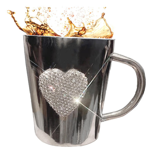 Cx Taza De Acero Inoxidable Tazas De Café De Metal Tazas De