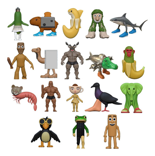 * 6*tralalero Tralala Figuras De Acción,decoración Italiana