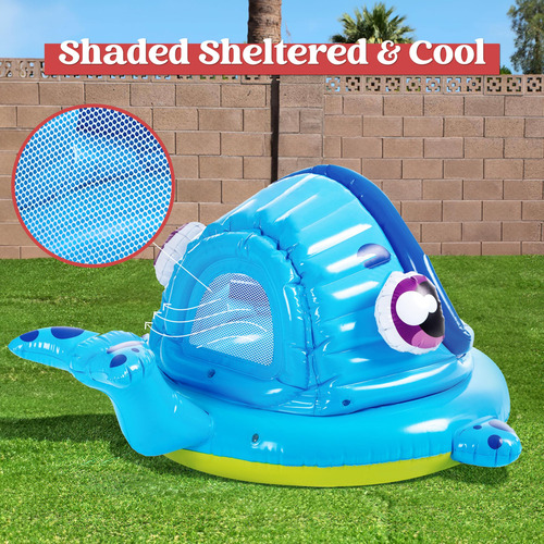 Piscina Inflable Ballena Diversión Acuática Para Niños En El