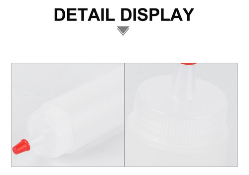 10 Botellas De Condimento De Plástico Para Apretar, 120 Ml,
