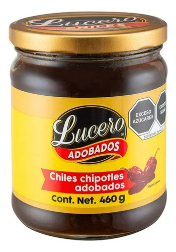 Chiles Chipotles Adobados Lucero 460gr