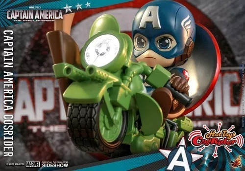 Captain America Cosrider Collectible Figure By Hot Toys
