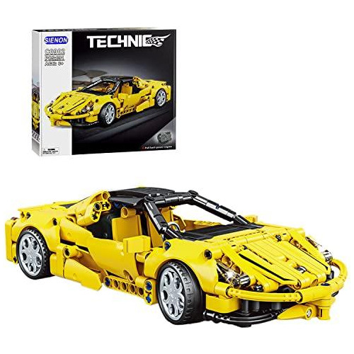 Set Construcción Sienon 391 Piezas Technic Super Sports