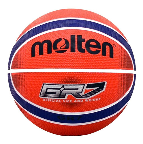 Pelota Basquet Molten Gr7 Goma Nº 7 Basket Original Lnb Fiba