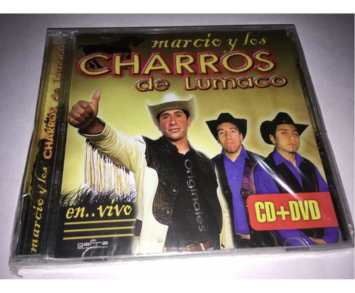 Marcio Y Los Charros De Lumaco Cd + Dvd Nuevo Cerrado