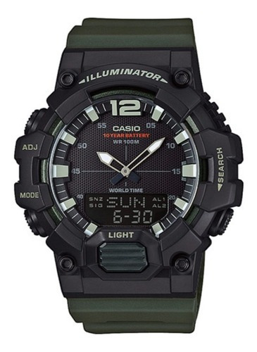 Reloj Casio Hdc 700 - 30 Memorias - 29 Zonas Horarias Led