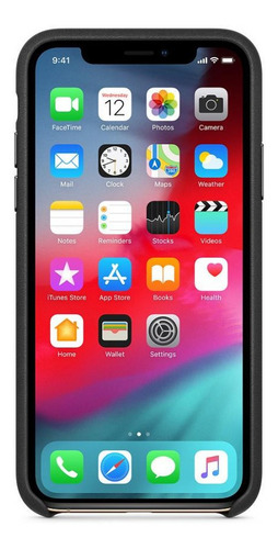 Imagen 6 de 6 de Protector Cuero Original Apple Leather Case iPhone X Xs 5.8