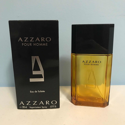 Vidro Vazio Perfume Azzaro 200 Ml Masculino