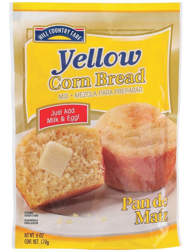 Harina Para Preparar Pan De Elote Yellow Corn Bread Mix Imp.