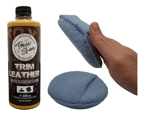 Acondicionador De Cuero Trim Leather Toxic Shine+ Aplicador 