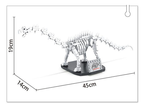 Blocks De Construcción Dinosaurios Con Fósil Didácticos Art