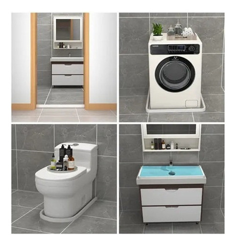 Barrera De Agua De Silicona Para Umbral De Baño 3m
