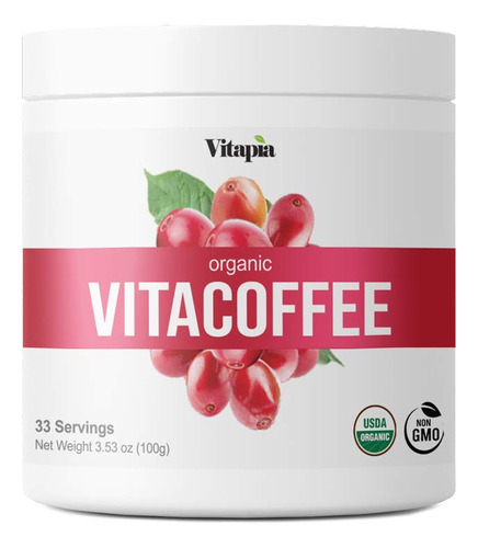 Vitapia Vitacoffee - Polvo Orgnico De Caf - Extracto De Frut