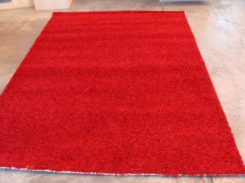 Alfombra Touch 160X230 Rojo