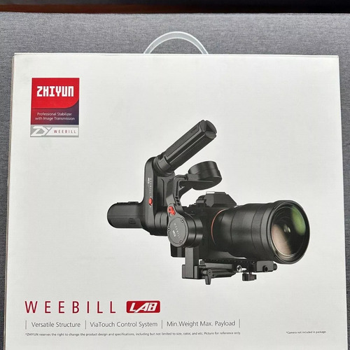 Estabilizador Zhiyun Weebill S Gimbal De 3 Ejes Color Negro